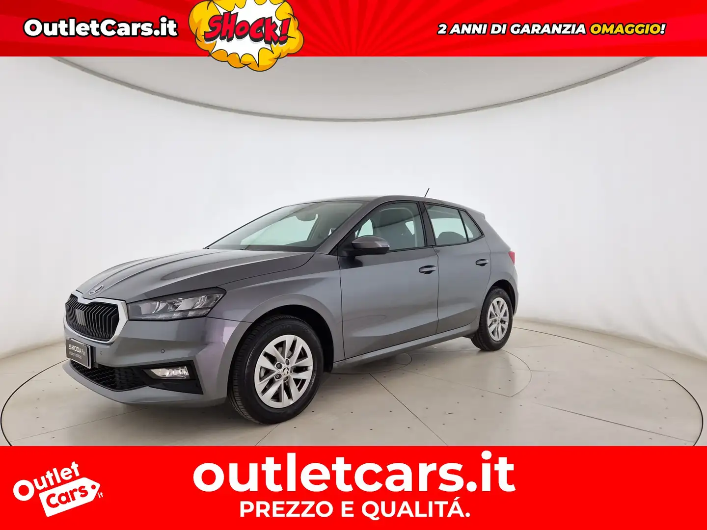 Skoda Fabia 1.0 mpi evo selection 80cv Grigio - 1