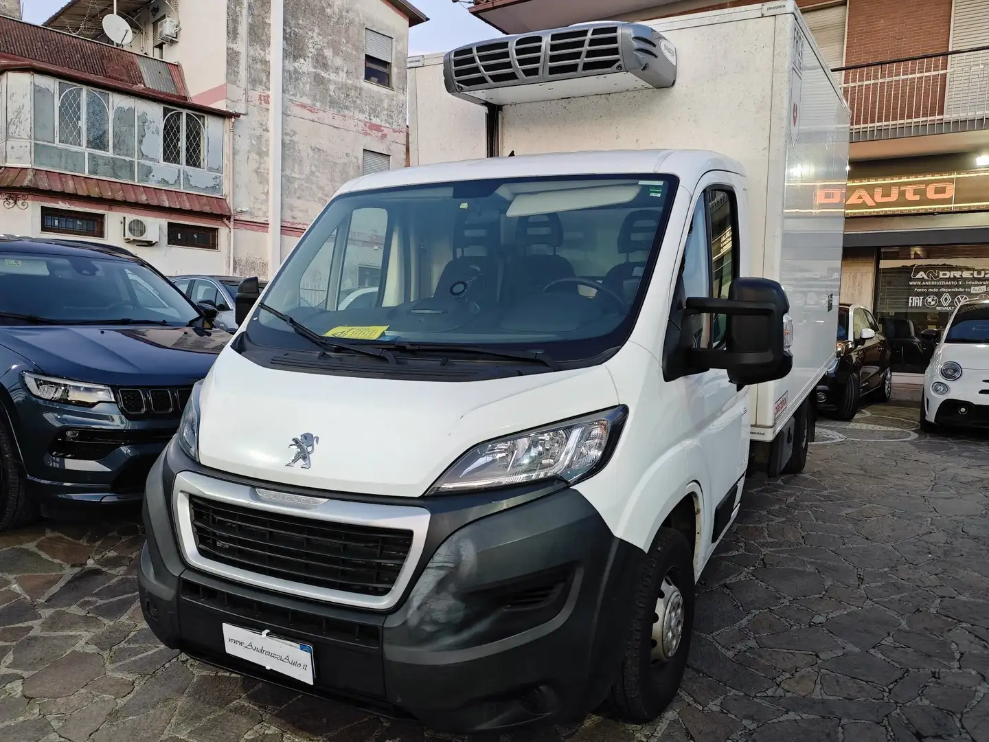 Peugeot Boxer 2.2 HDI 3 POSTI Cella frigo+12-20 RETE/STRADA165CV Bianco - 1