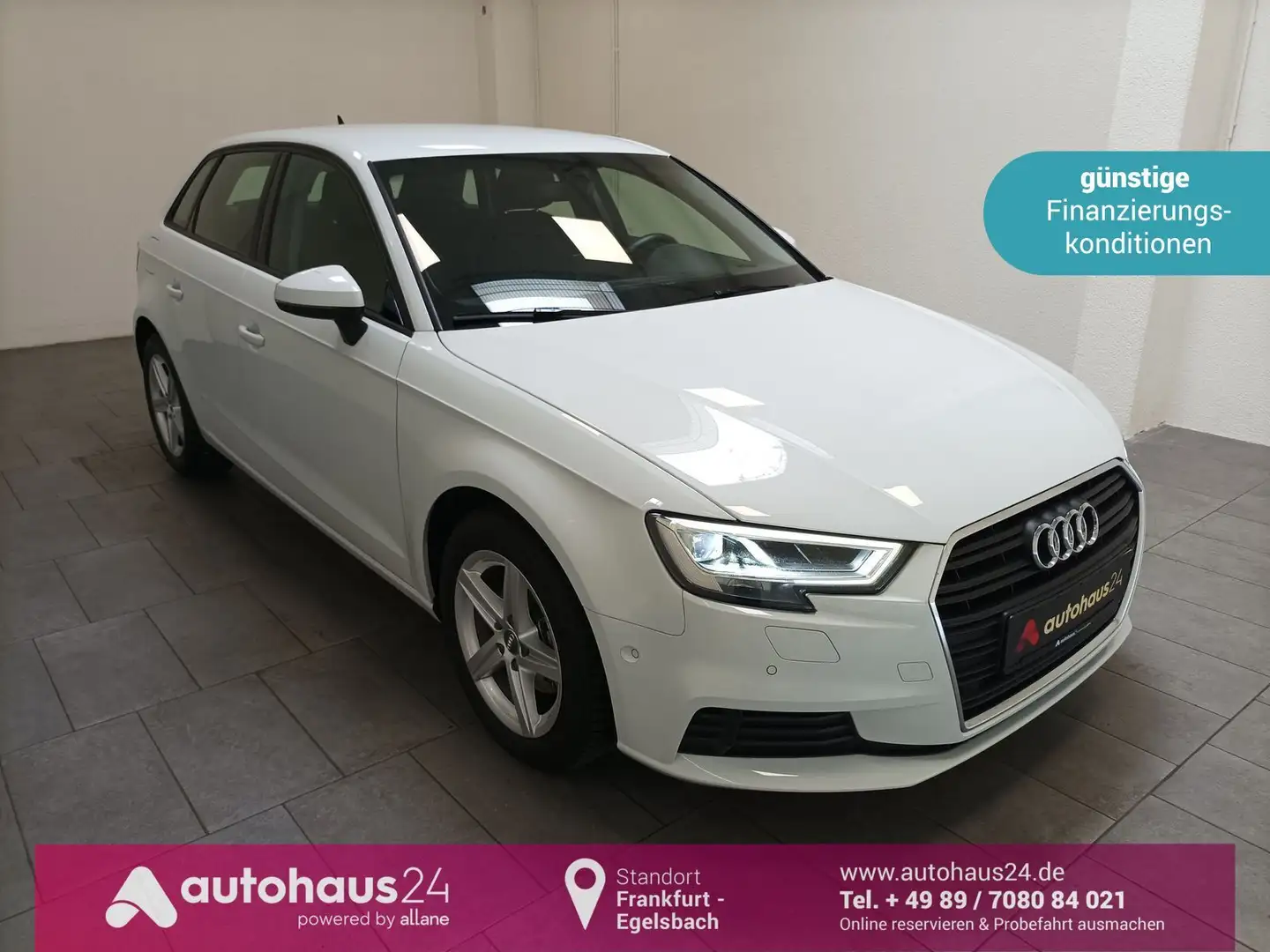 Audi A3 Sportback 30 TDI Navi|CAM|LED|B&O|Sitzhzg Blanc - 1