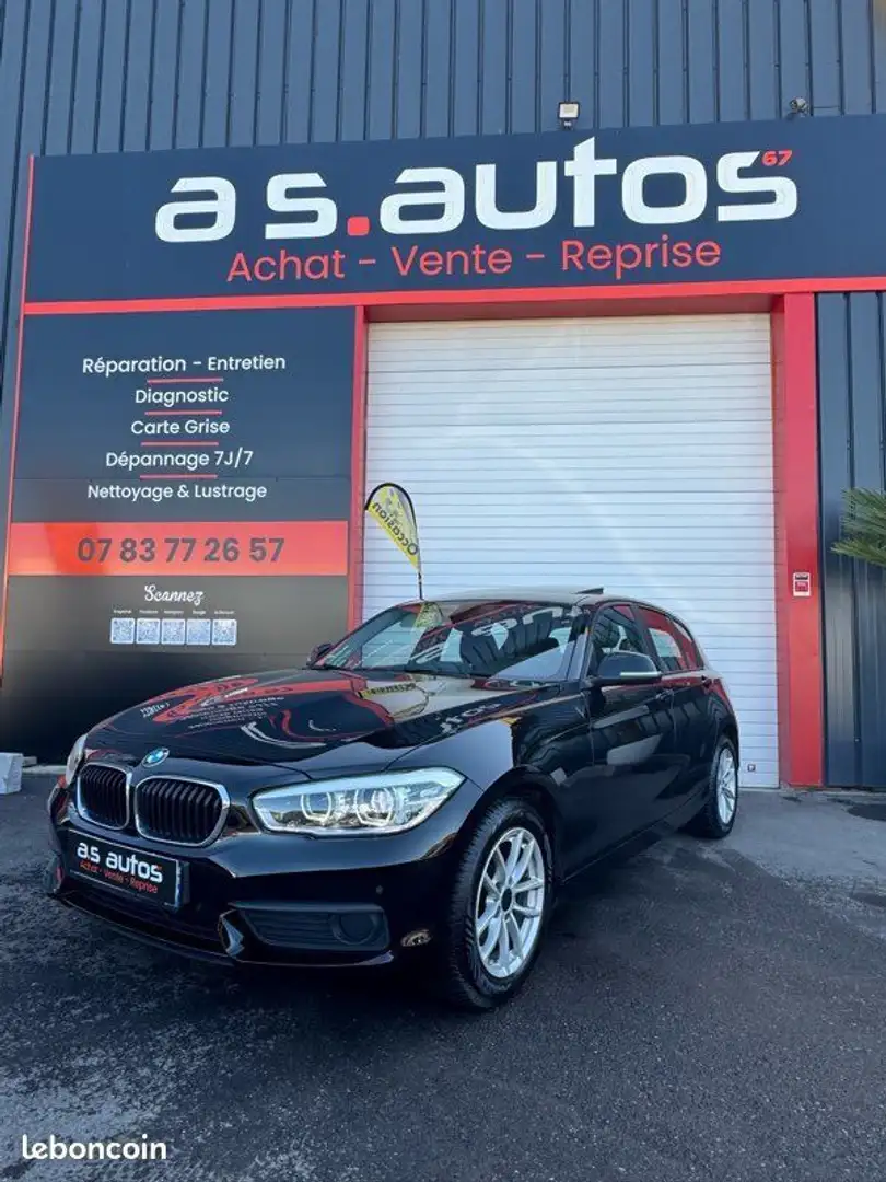 BMW 116 (F20) 5 portes 116D 16V 116 cv Toit ouvrant sièges Negro - 1