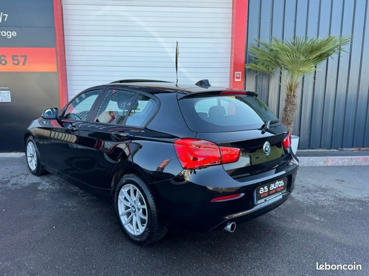 BMW 116 (F20) 5 portes 116D 16V 116 cv Toit ouvrant sièges Negro - 2