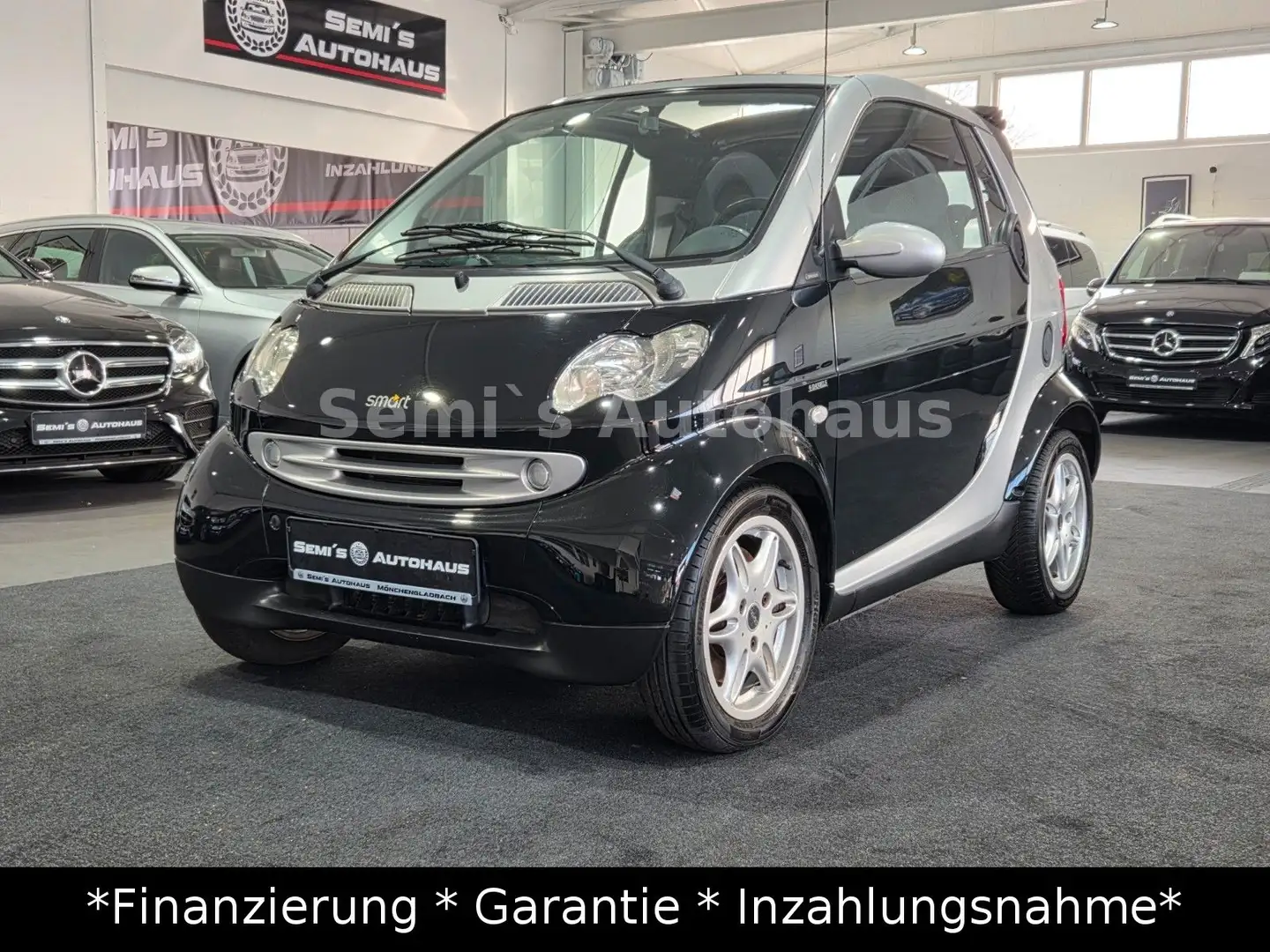 smart forTwo smart & passion Cabrio 40kW|Automatik|Alu Schwarz - 1