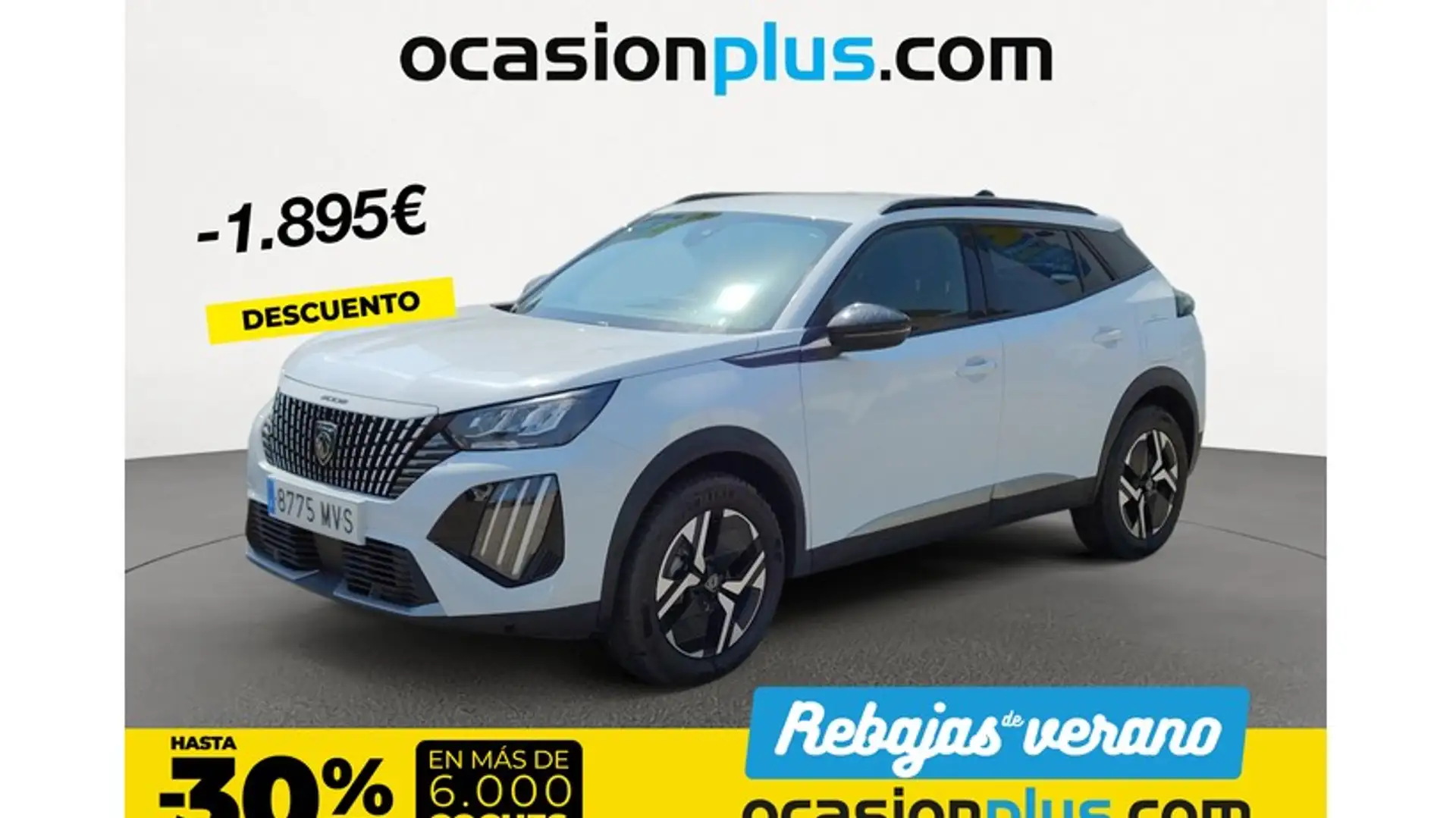 Peugeot 2008 1.2 PureTech S&S Allure EAT8 130 Blanco - 1