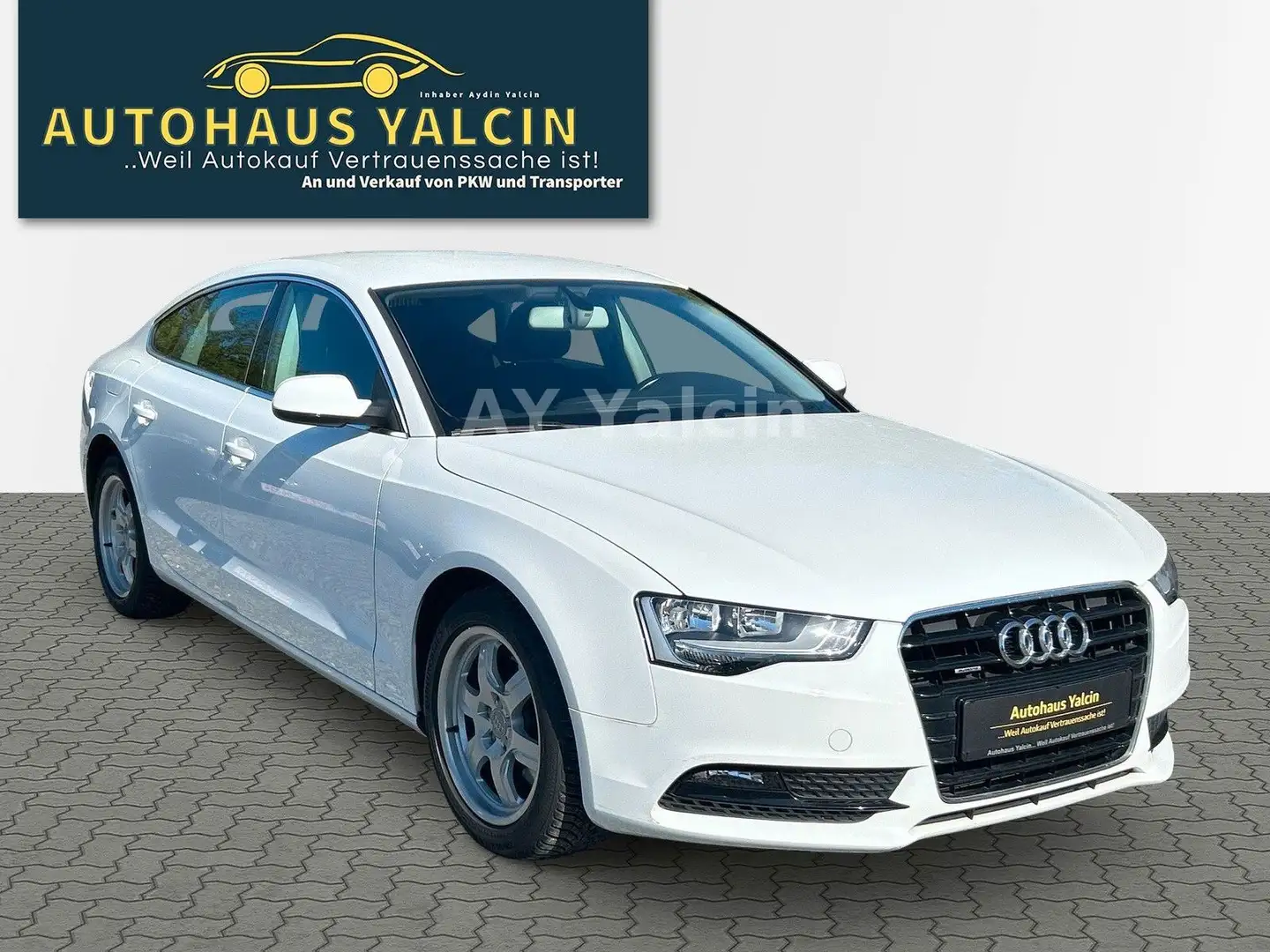 Audi A5 Sportback 2.0 TDI *quattro*Navi*AHK*2.Hand* Blanc - 1