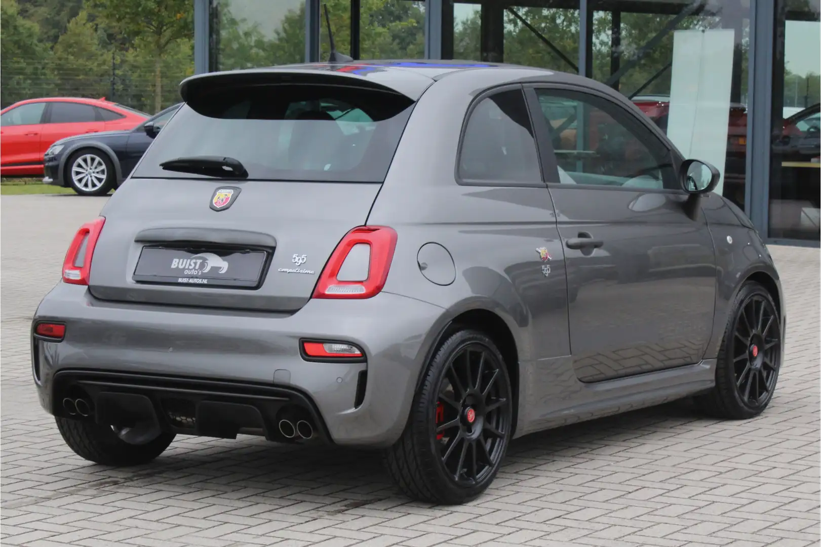 Fiat 500 Abarth 1.4 T-Jet Competizione 180pk SABELT RECORD MONZA 4 Gris - 2