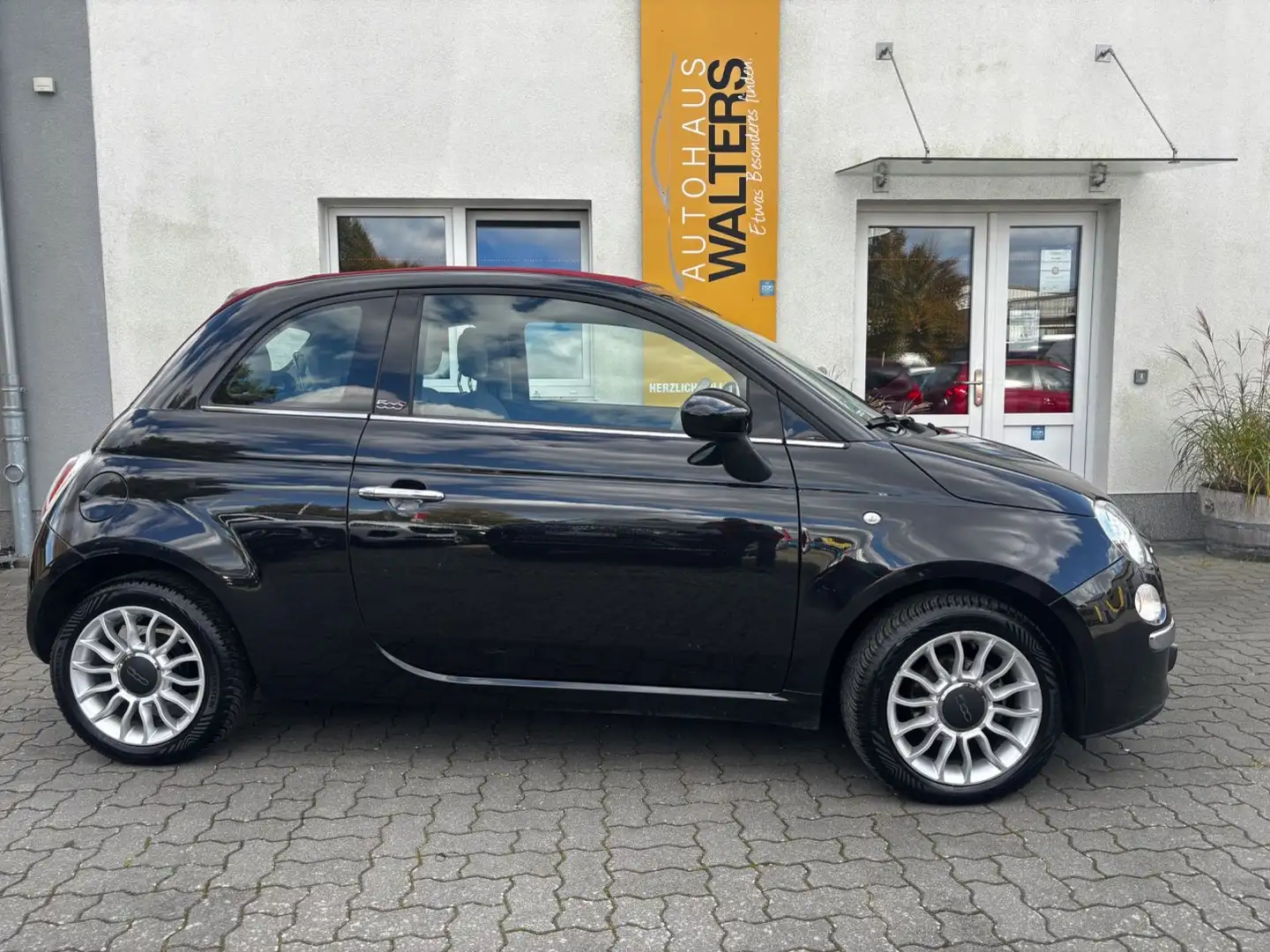 Fiat 500C =Teilleder-Ganzjahresreifen-Klima= Schwarz - 2