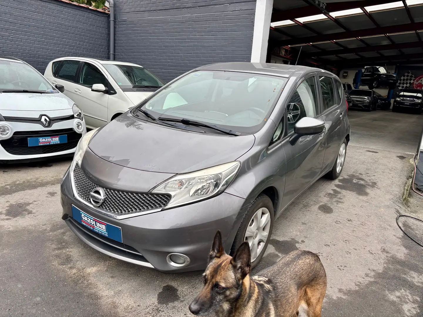 Nissan Note Note 1.5 dCi Connect * car-pass * euro 5B Grau - 1
