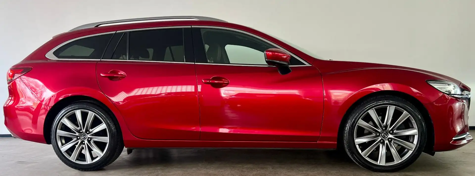 Mazda 6 Kombi Sports-Line,HUD,360°,Memory,Leder,AHK, Rojo - 2