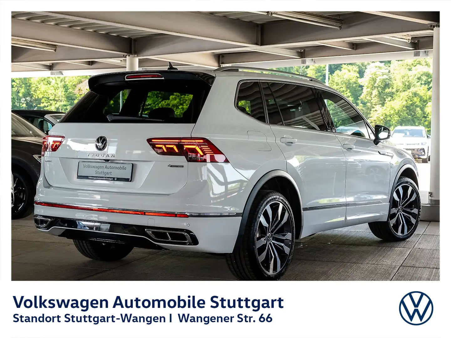 Volkswagen Tiguan Allspace R-Line 2.0 TDI DSG 7-Sitze Navi Weiß - 2