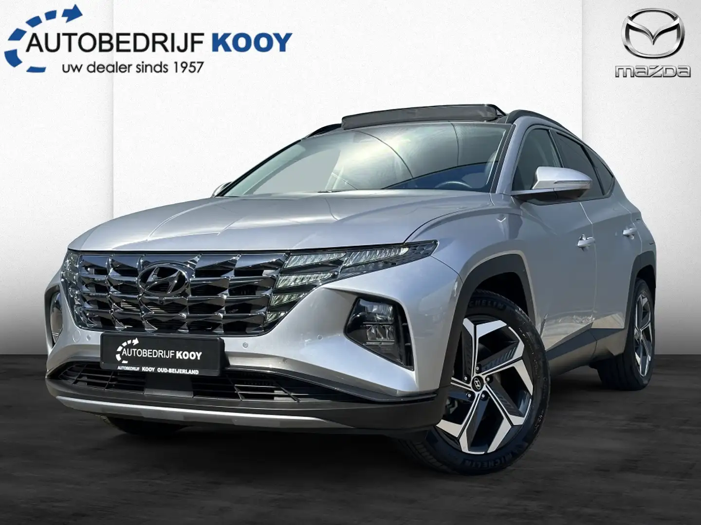 Hyundai TUCSON 1.6 T-GDI PHEV Premium Sky / Leer / Panoramadak Grijs - 1