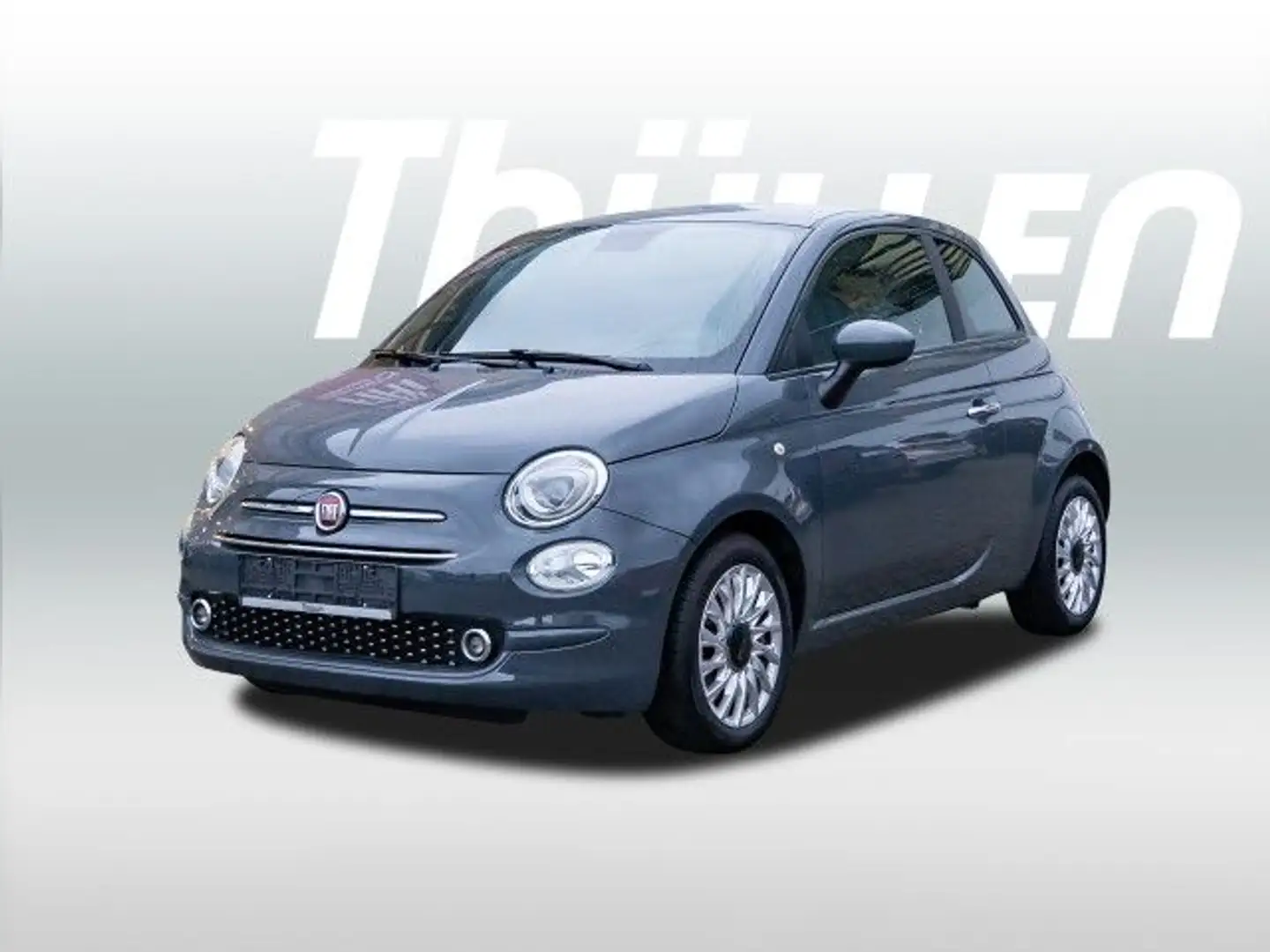 Fiat 500 Lounge 1.2 8V Bluetooth Navi Klima el. Fenster Grau - 1