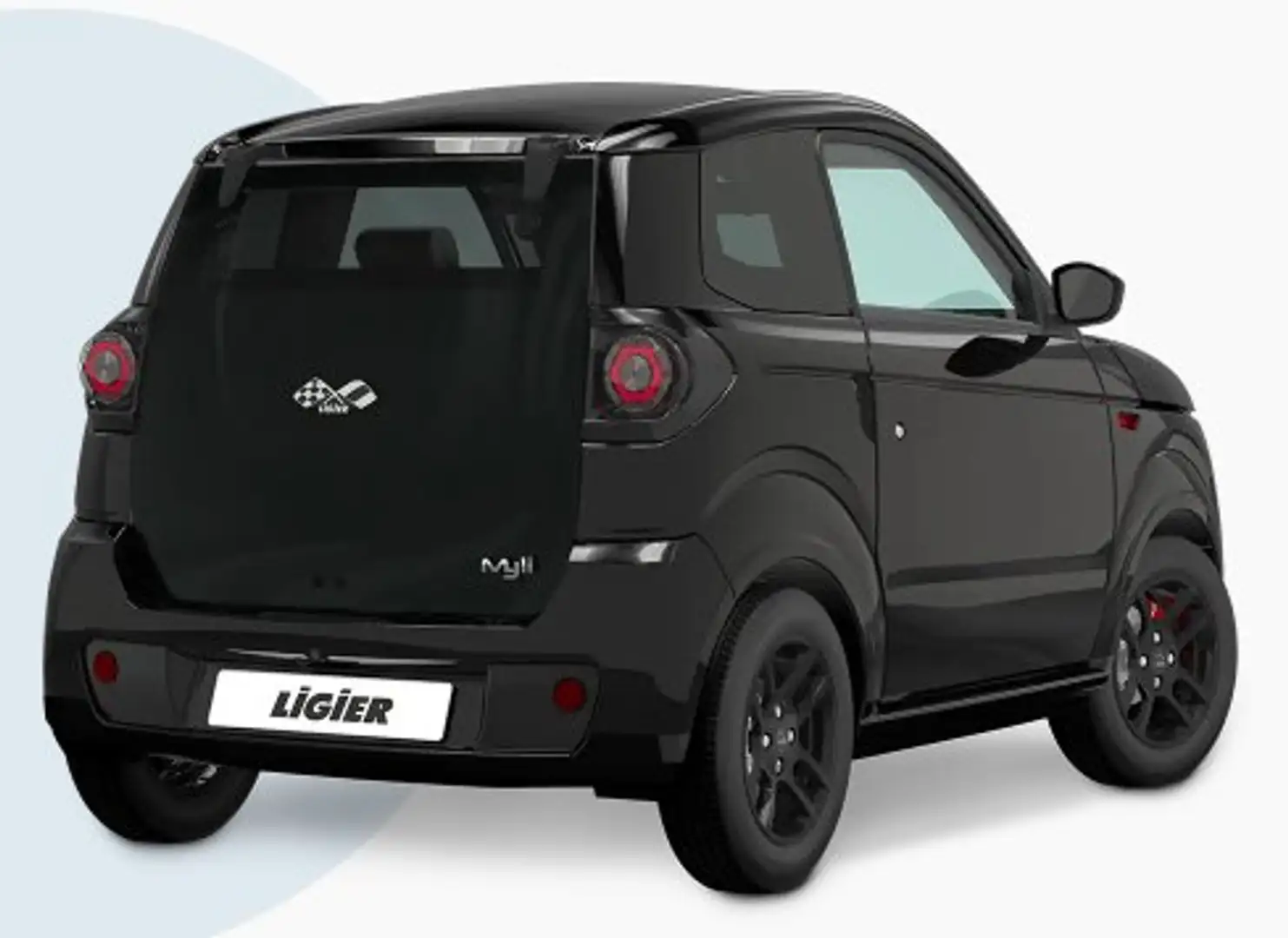 Ligier Myli Myli I.DEAL/Diesel/AppleCP/Android/sofort lieferbr Schwarz - 2
