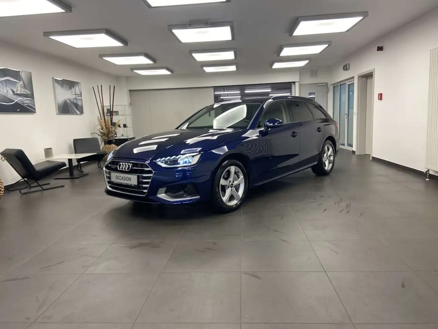 Audi A4 Avant Advanced 40 TFSI quattro 204 CV S tronic Bleu - 1