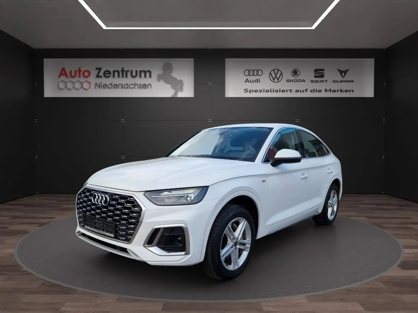 Audi Q5 50 TFSIe Sportback quattro S tronic S line CarPlay Weiß - 1