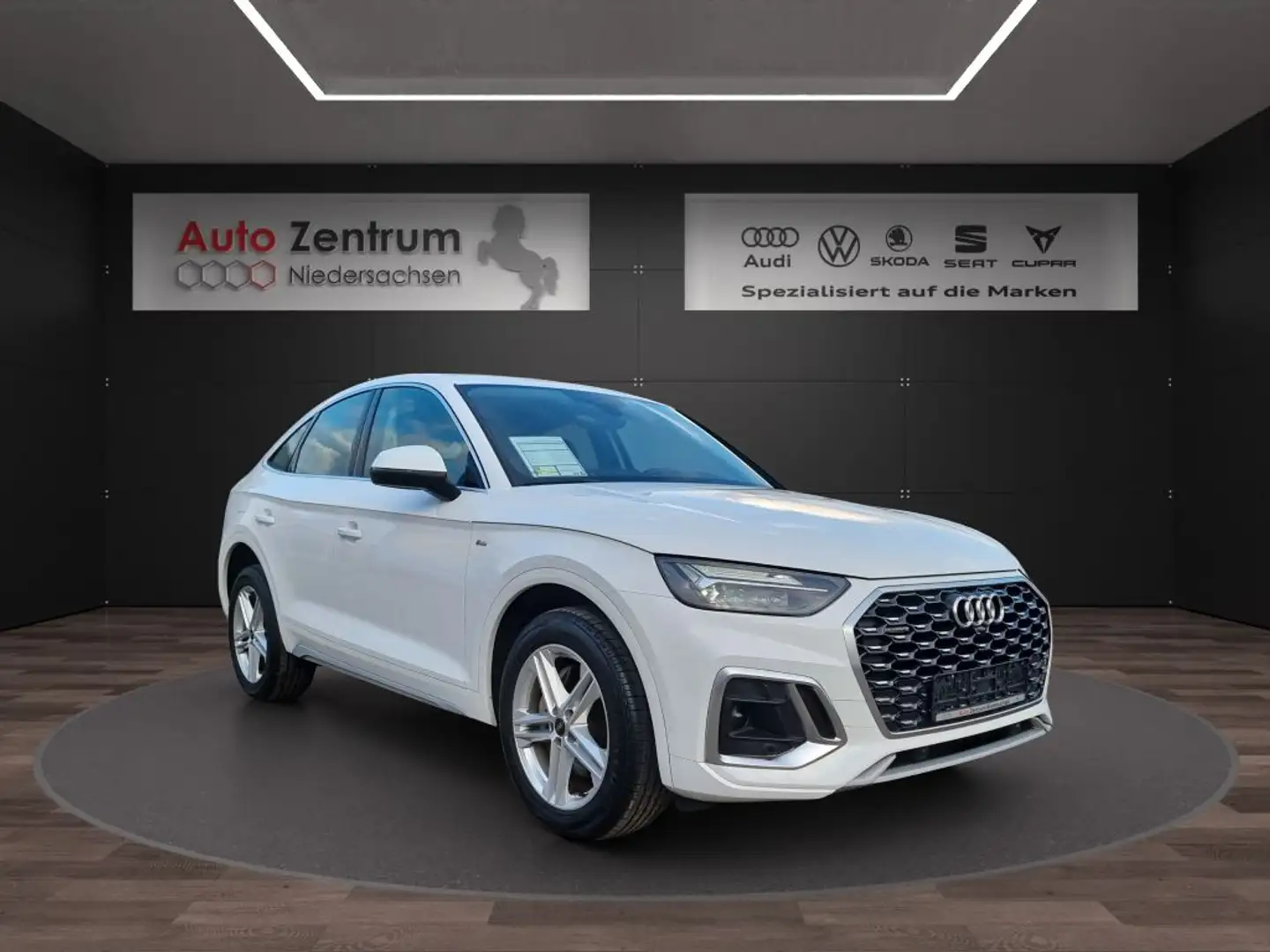 Audi Q5 50 TFSIe Sportback quattro S tronic S line CarPlay Weiß - 2