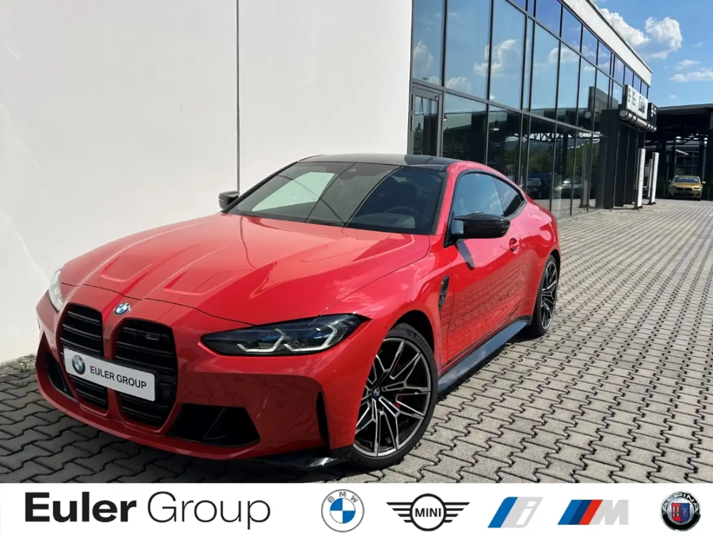 BMW M4 Competition A xDrive Akrapovic H/K MDrivPackg Rot - 1
