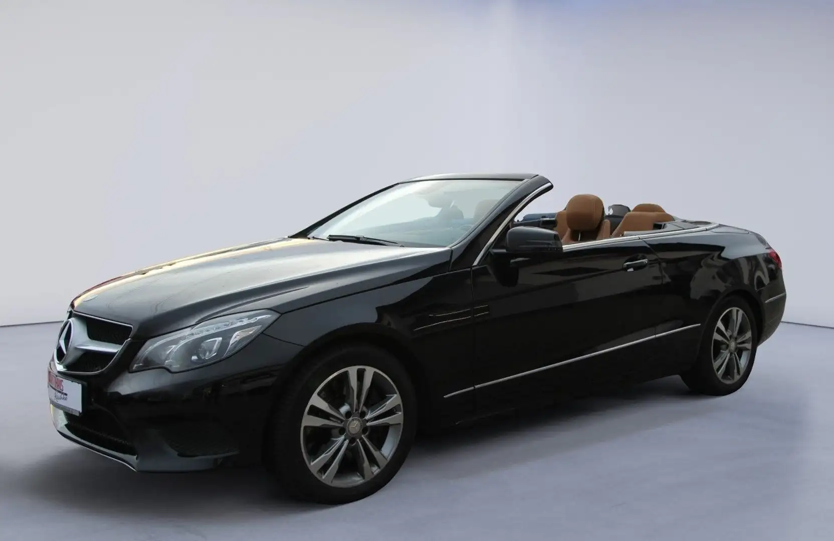 Mercedes-Benz E 320 Cabrio /LED/Leder braun/Navi/ 77tkm Negru - 2