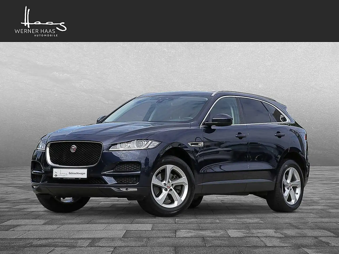 Jaguar F-Pace 30d AWD Portfolio Blau - 1