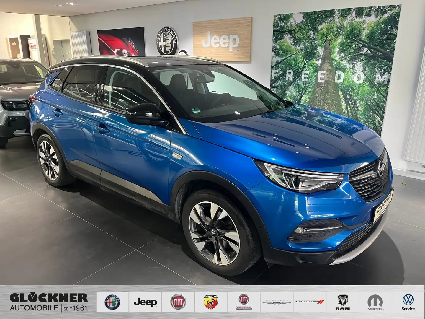 Opel Grandland X 1.2l Dynamic Bleu - 1