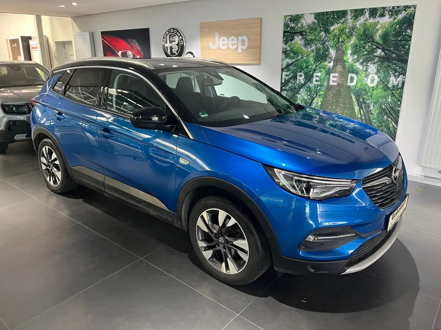 Opel Grandland X 1.2l Dynamic Bleu - 2