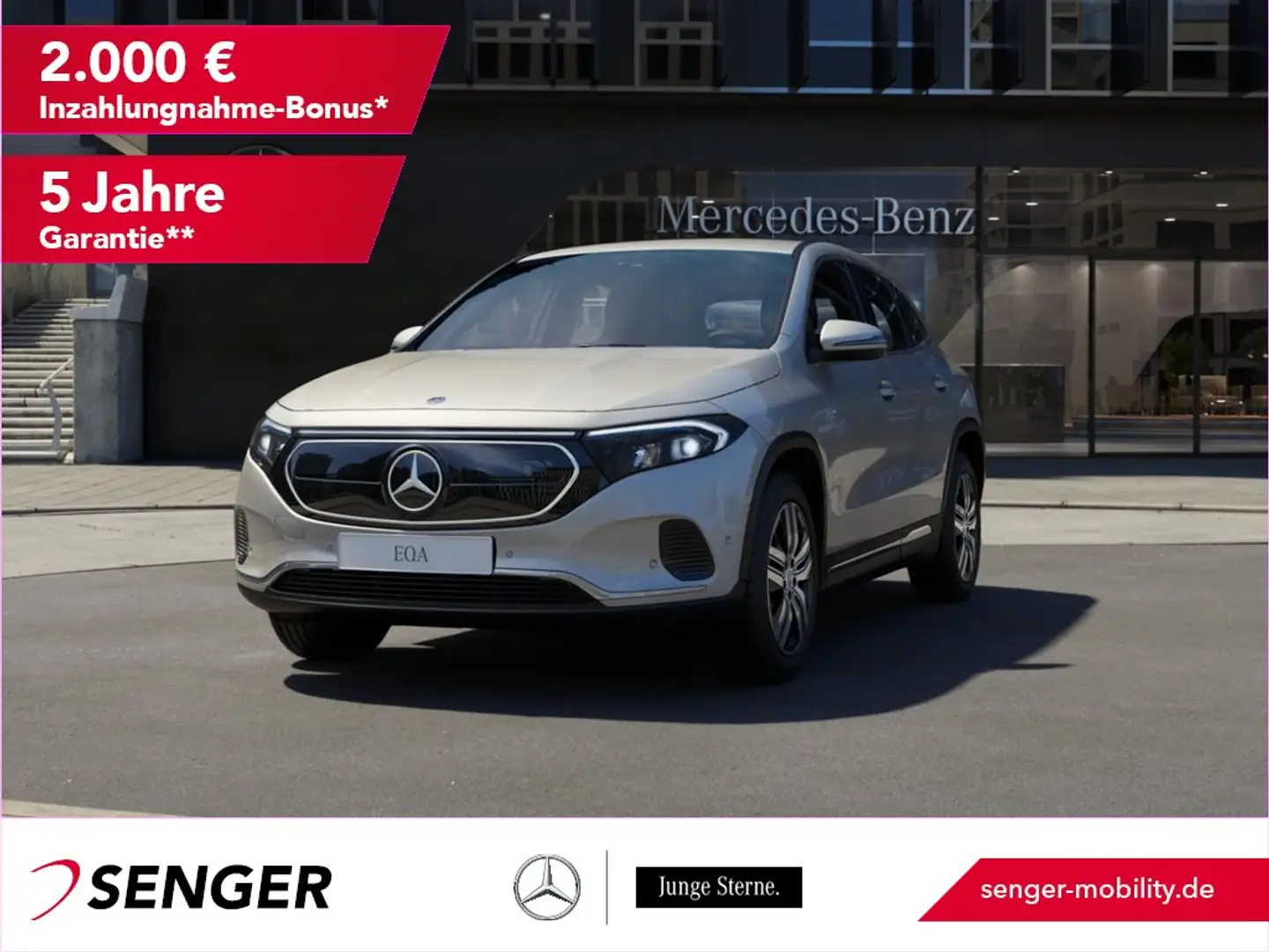 Mercedes-Benz EQA 250 Progressive Rückfahrkamera Ambiente LED Silber - 1