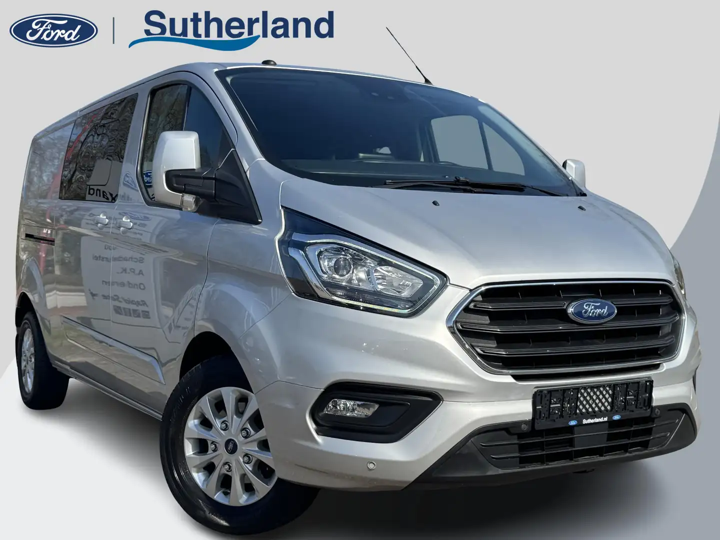 Ford Transit Custom 320 2.0TDCi L2H1 170Pk! Limited | Dubbele Cabine | Gris - 1