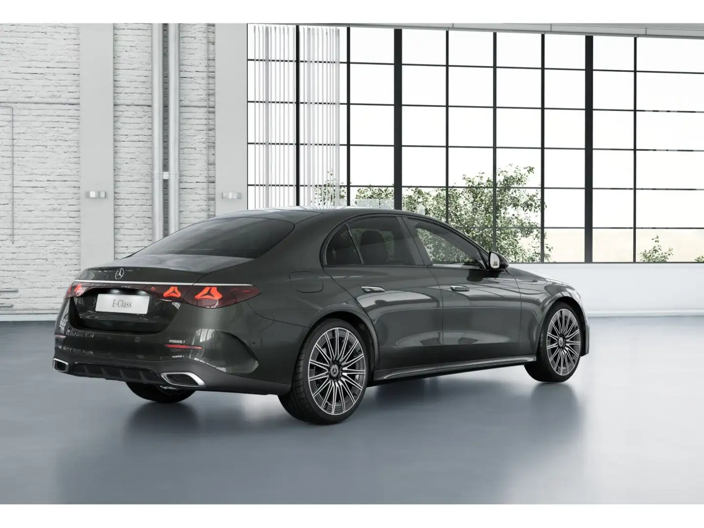 Mercedes-Benz E 220 d AMG+Night+Digital+Burmester+Memory+360° Grigio - 2