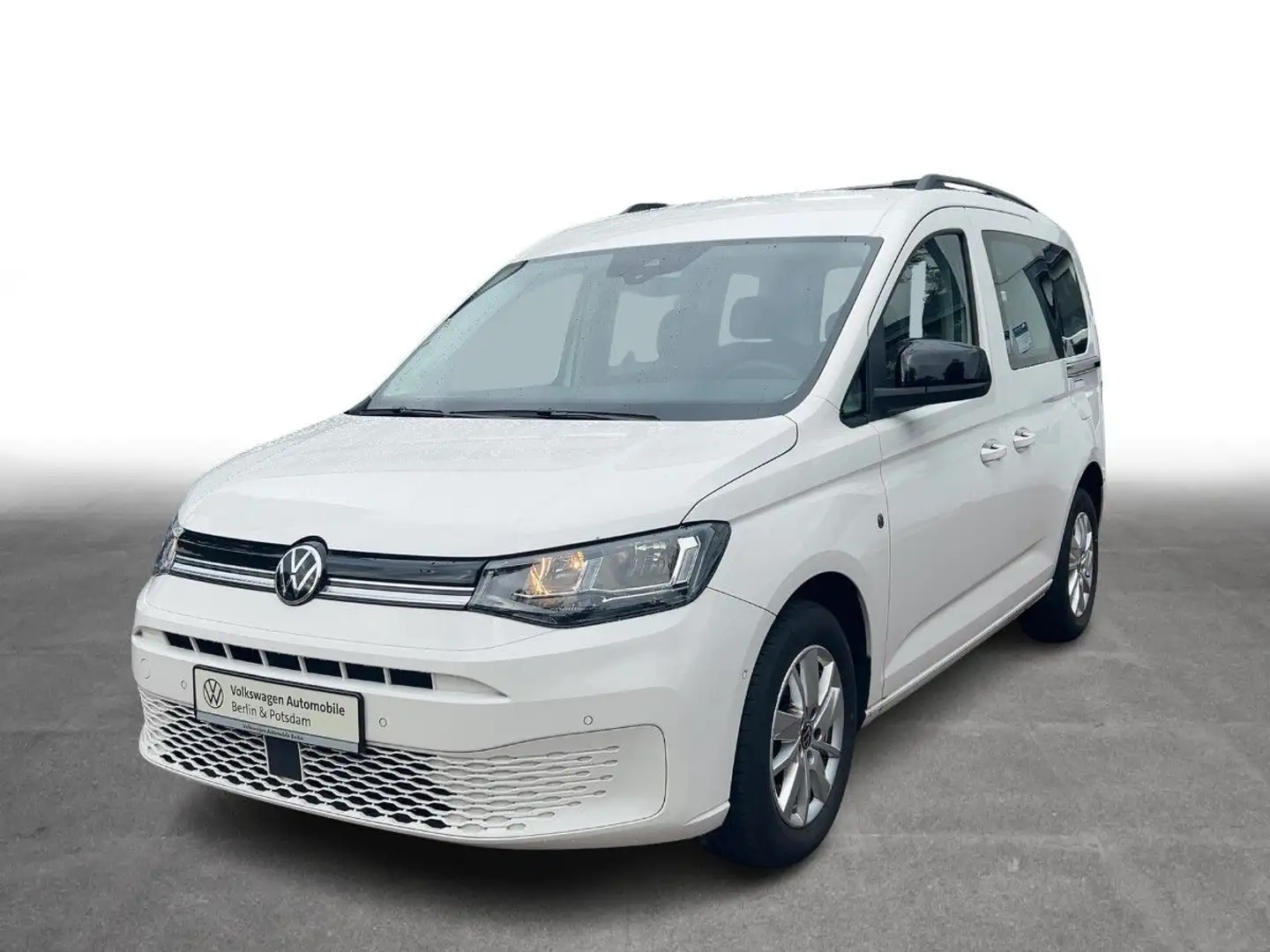 Volkswagen Caddy 1.5 TSI Life Climatronic Navi SHZ PDC Weiß - 1