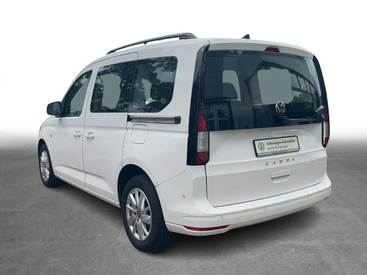 Volkswagen Caddy 1.5 TSI Life Climatronic Navi SHZ PDC Weiß - 2