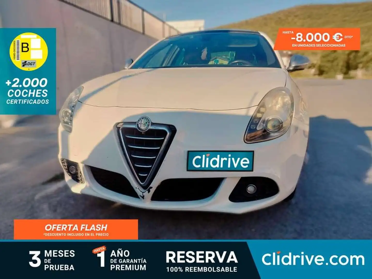 Alfa Romeo Giulietta 2.0JTDm Distinctive 150 Blanc - 2