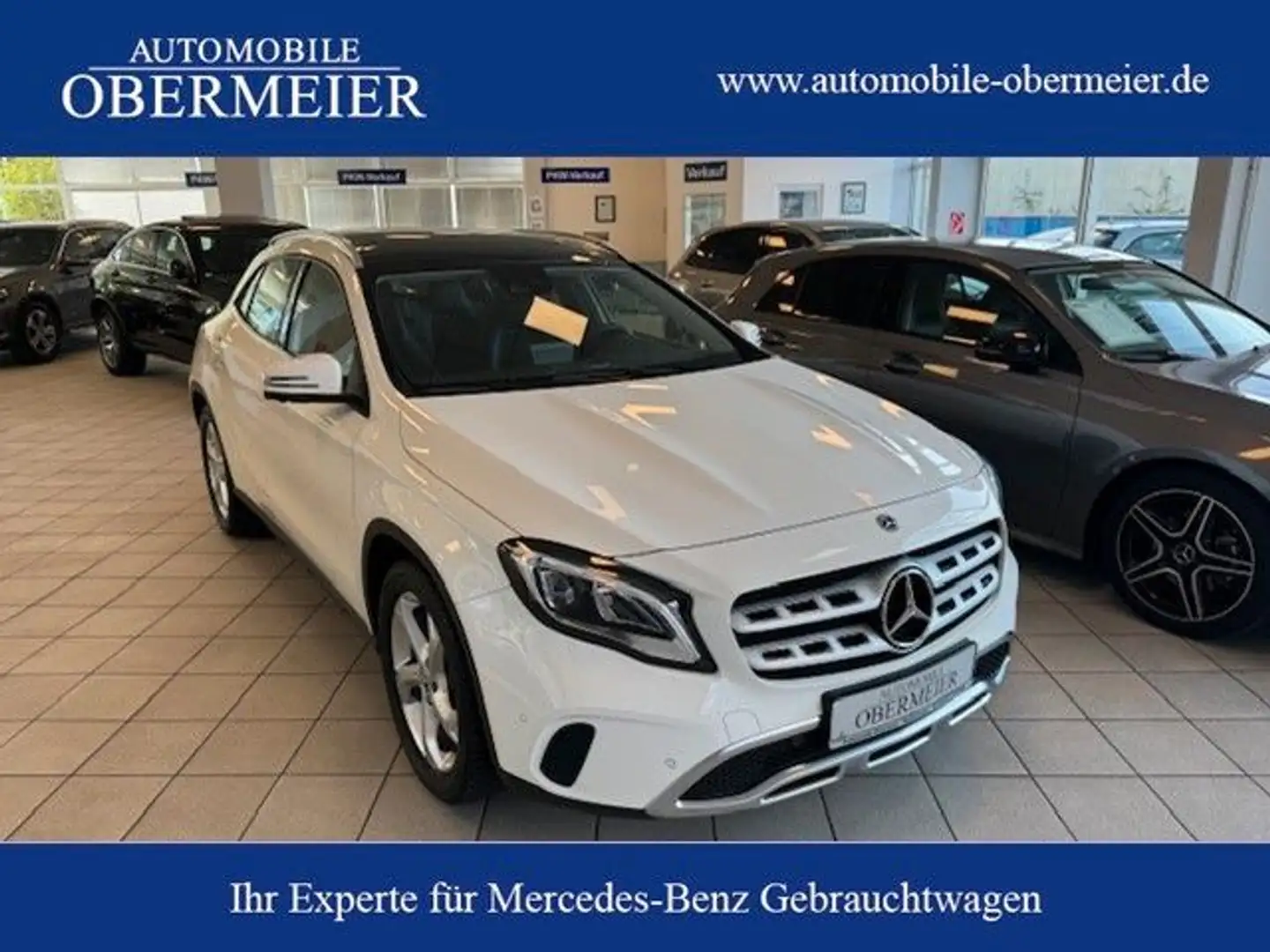 Mercedes-Benz GLA 180 Prog. 7G-DCT DAB LED SHZ 360° Pano Navi Alb - 1
