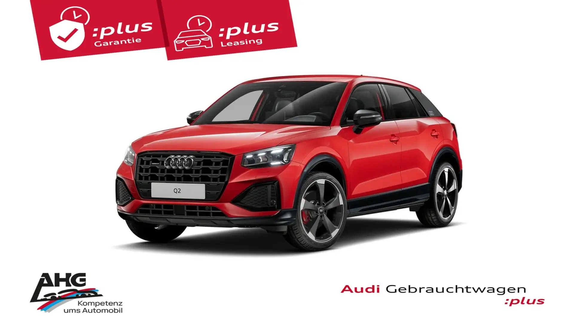 Audi Q2 35 TDI quattro S tronic advanced Rot - 1