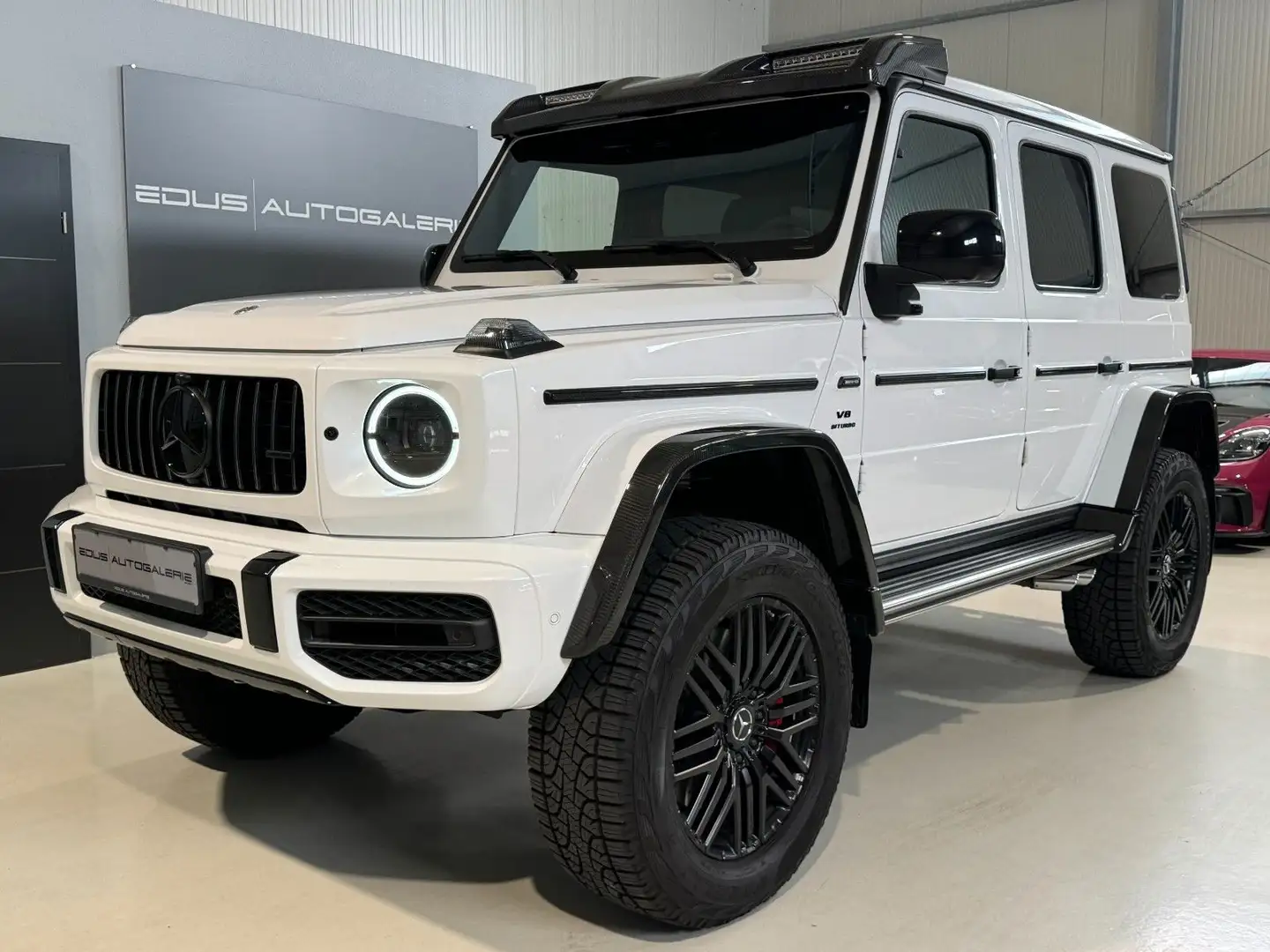 Mercedes-Benz G 63 AMG 4x4² Superior Int. Neue Achse Ex-Promi Weiß - 1