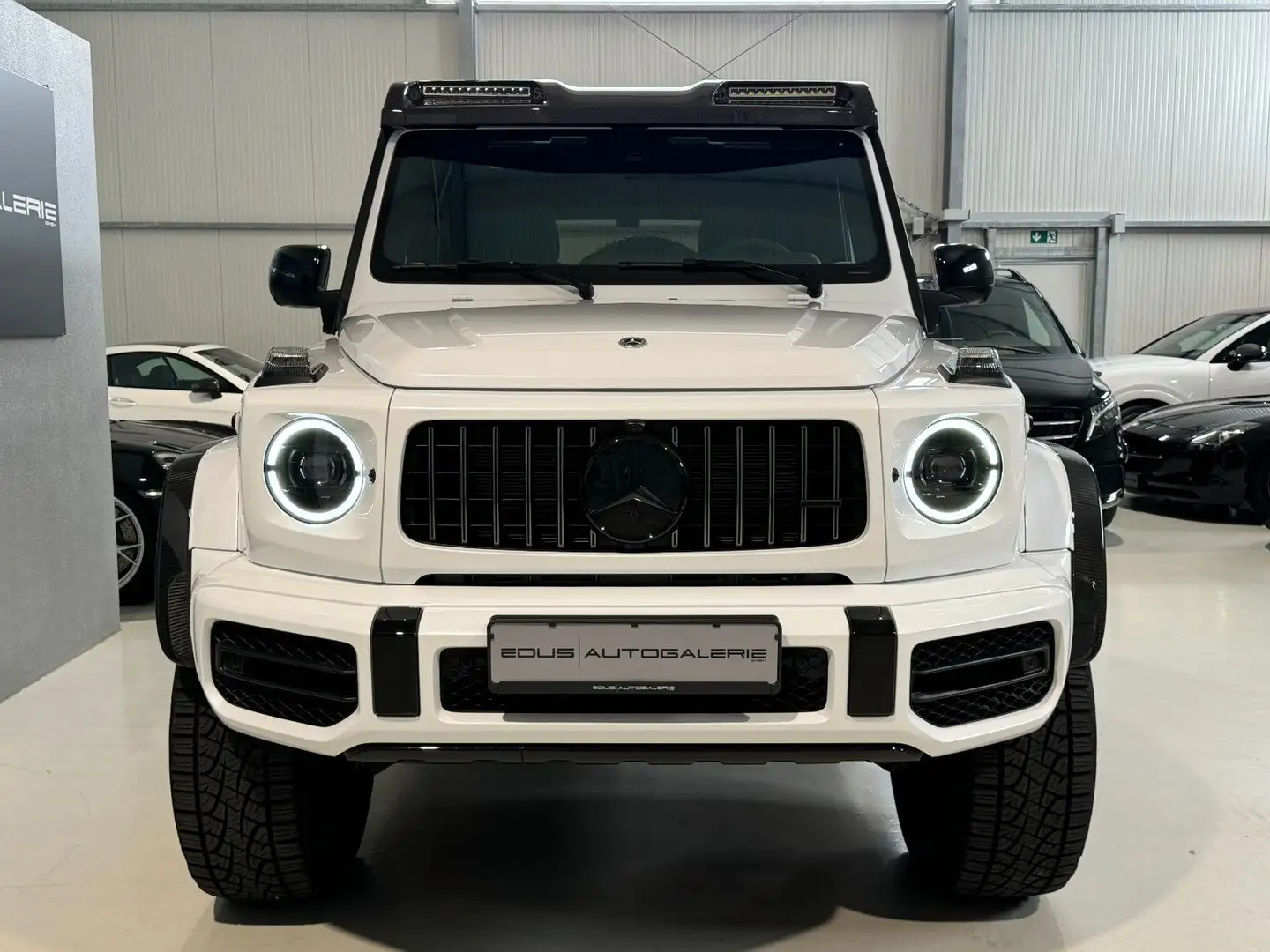 Mercedes-Benz G 63 AMG 4x4² Superior Int. Neue Achse Ex-Promi Weiß - 2