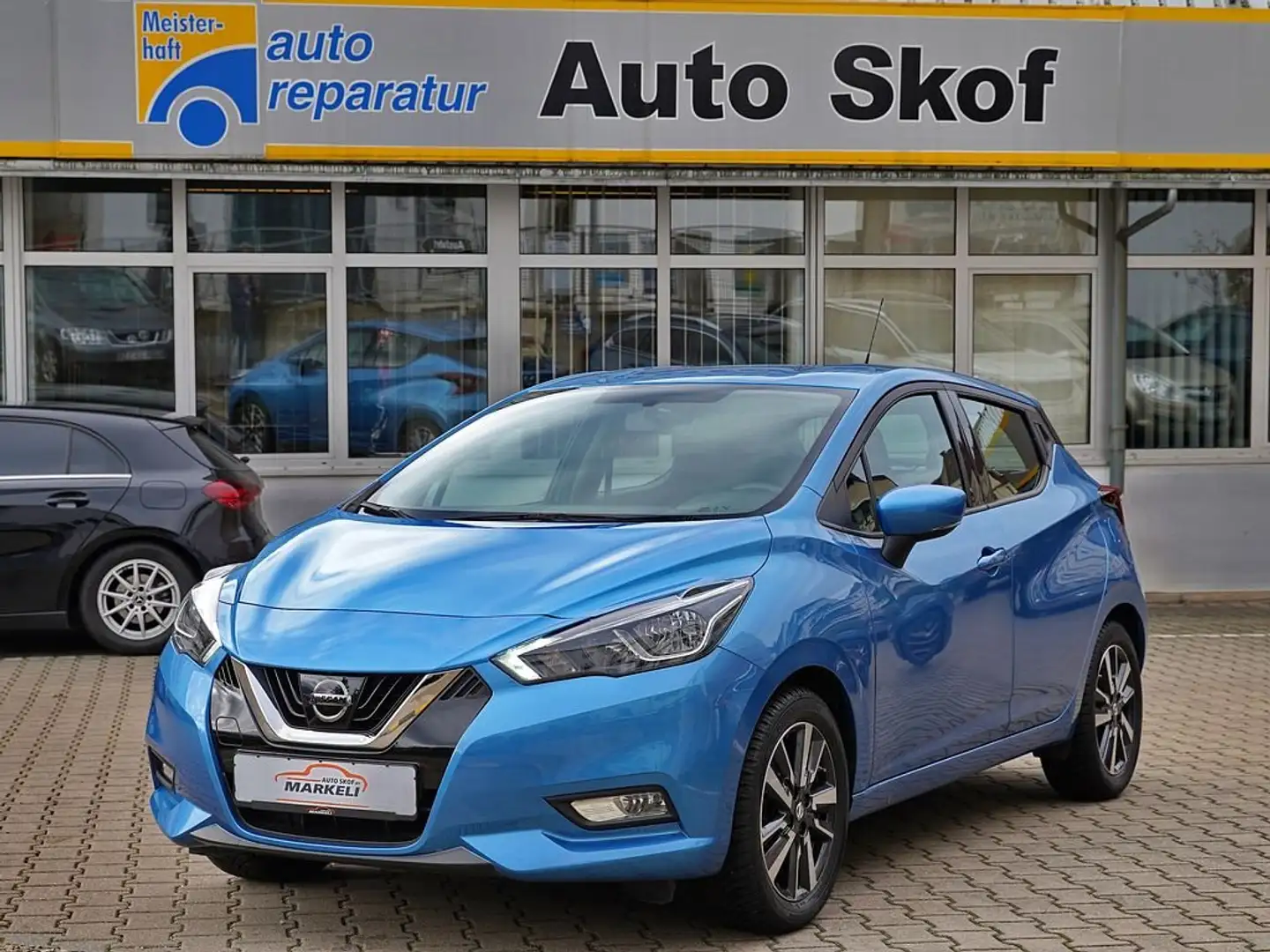 Nissan Micra N-Way | AppleCar | SHZ | Kamera | Navi | LED | BT Blau - 1