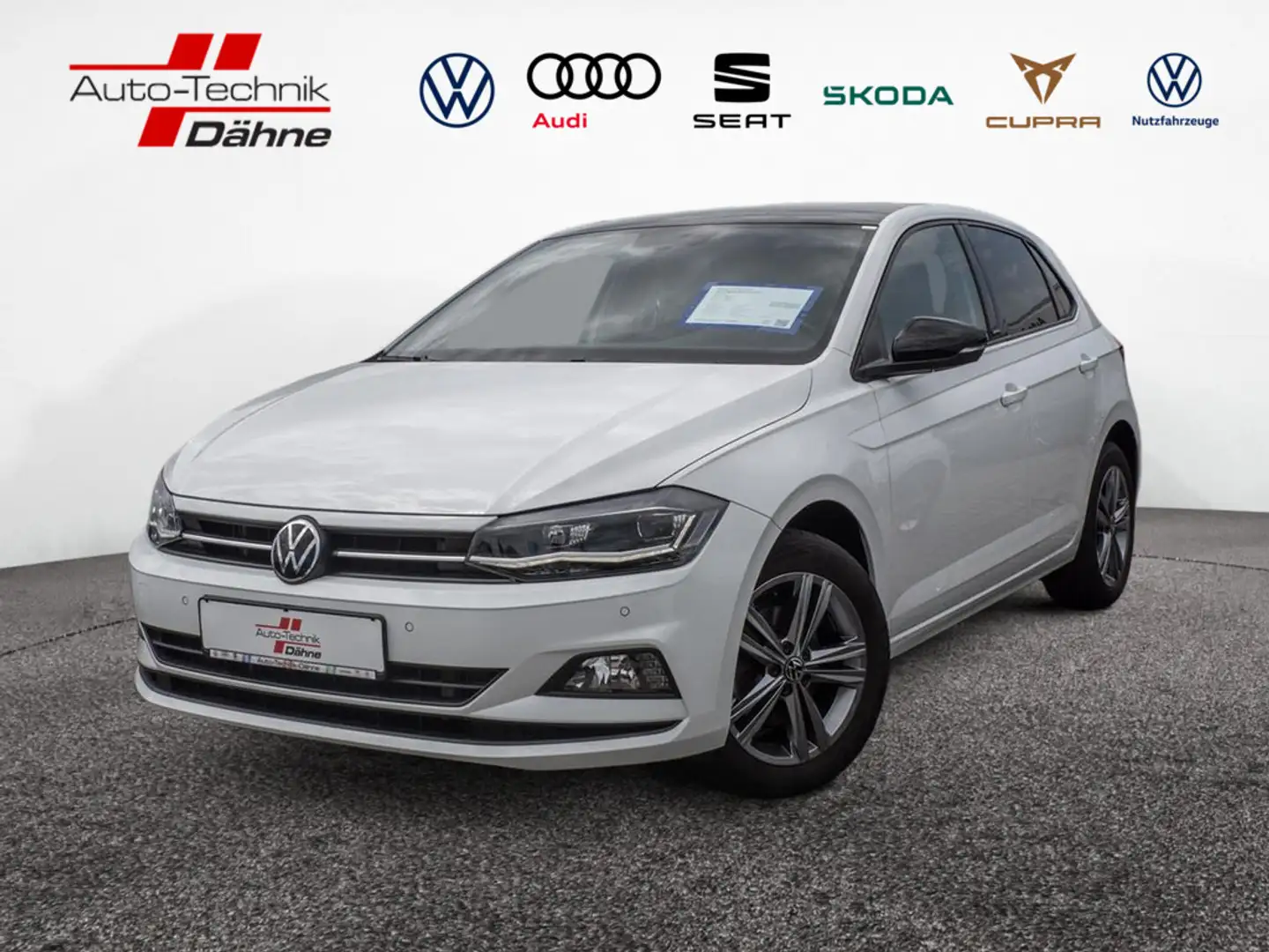 Volkswagen Polo 1.0 TSI United SHZ KAMERA NAVI ACC LED Weiß - 1