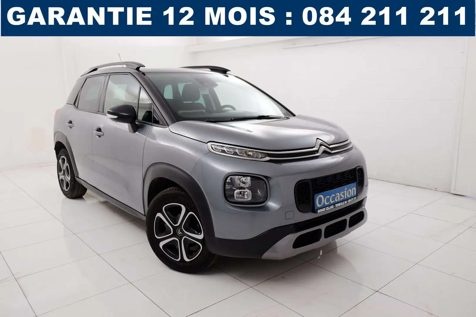 Citroen C3 Aircross 1.2 PureTech  # GPS, TEL, AIRCO AUTO, RADARS Gris - 1