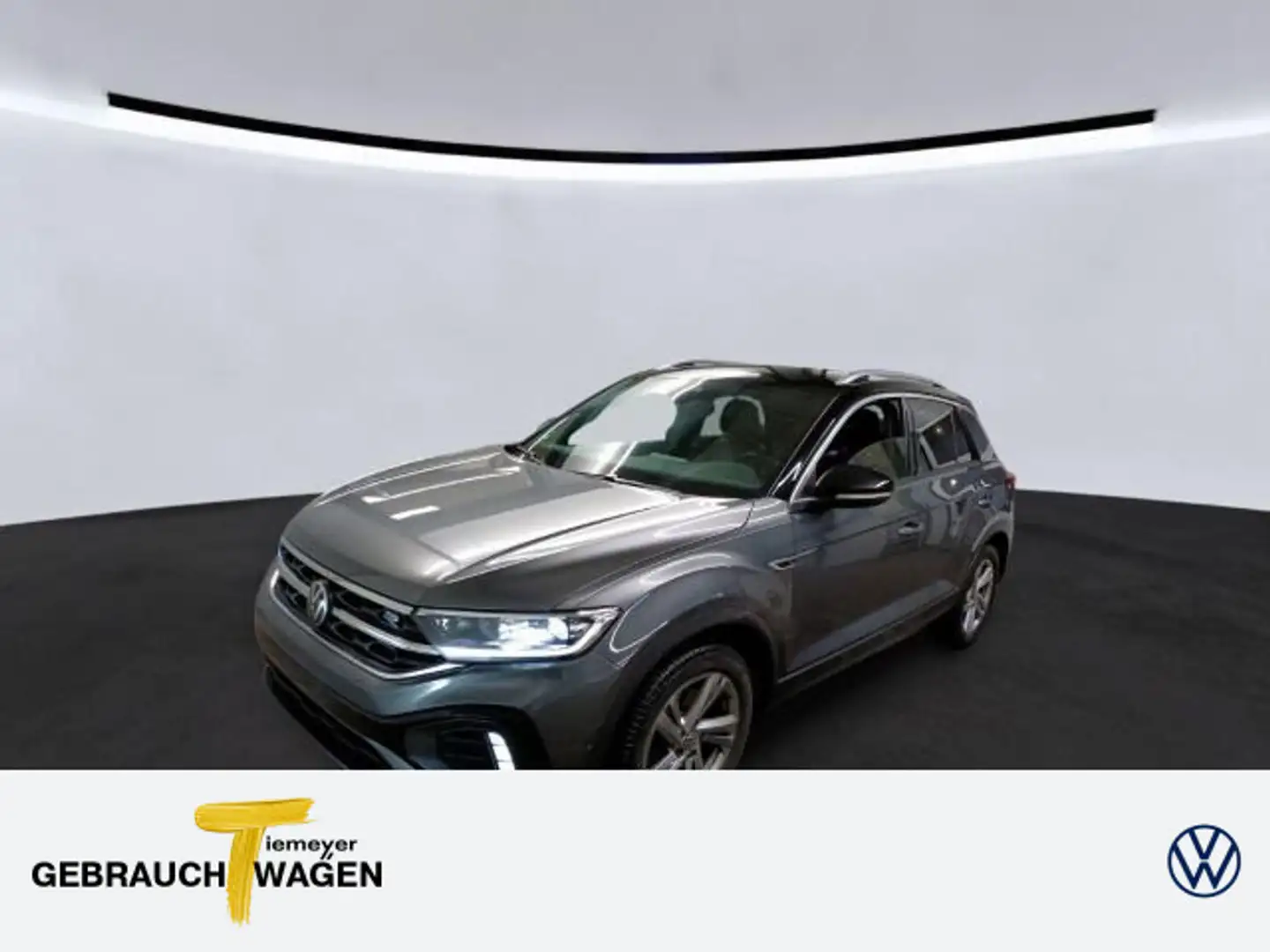 Volkswagen T-Roc 2.0 TSI DSG 4M R-LINE AHK KAMERA LED+ NAVI Grau - 1