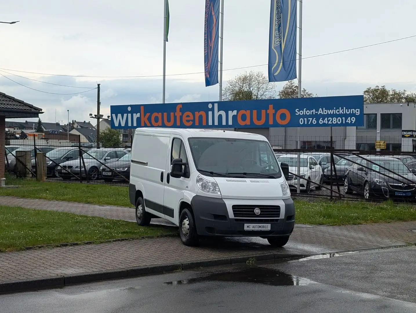 Fiat Ducato *RADIO-CD*AUX*ZV-FUNK*3-SITZE*EL-FENSTER ! Weiß - 1