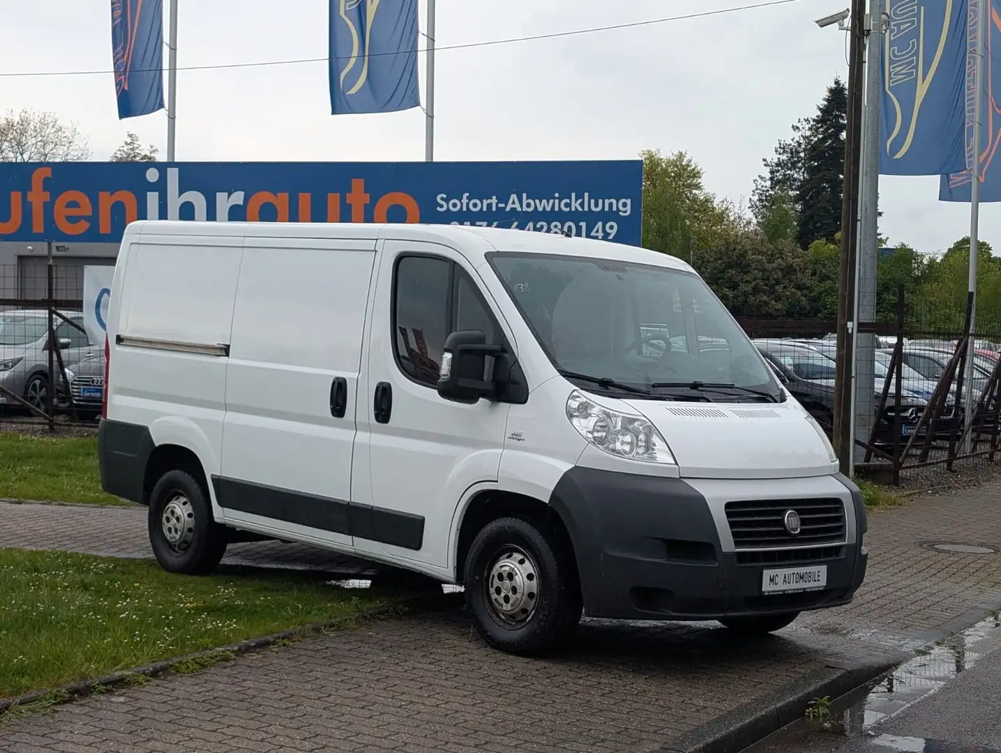 Fiat Ducato *RADIO-CD*AUX*ZV-FUNK*3-SITZE*EL-FENSTER ! Weiß - 2