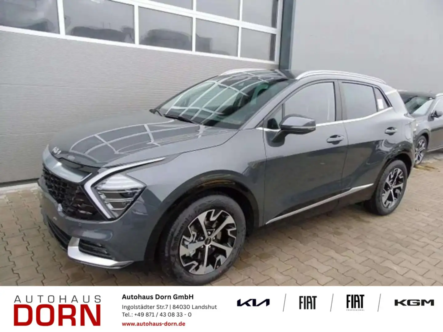 Kia Sportage Spiri 1.6D 48V AWD DCT-Automatik,AH Grau - 1