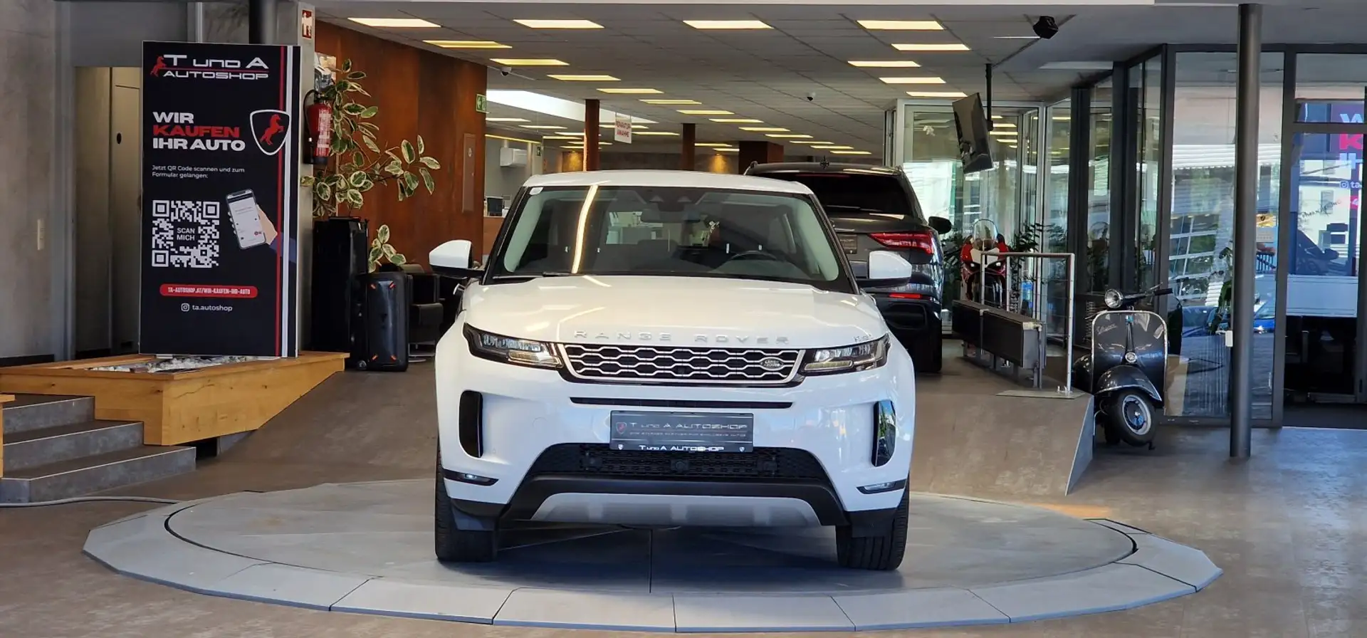 Land Rover Range Rover Evoque 2.0 D150 4x4 Aut. *Kamera*Apple*20Zoll*LED* Weiß - 2