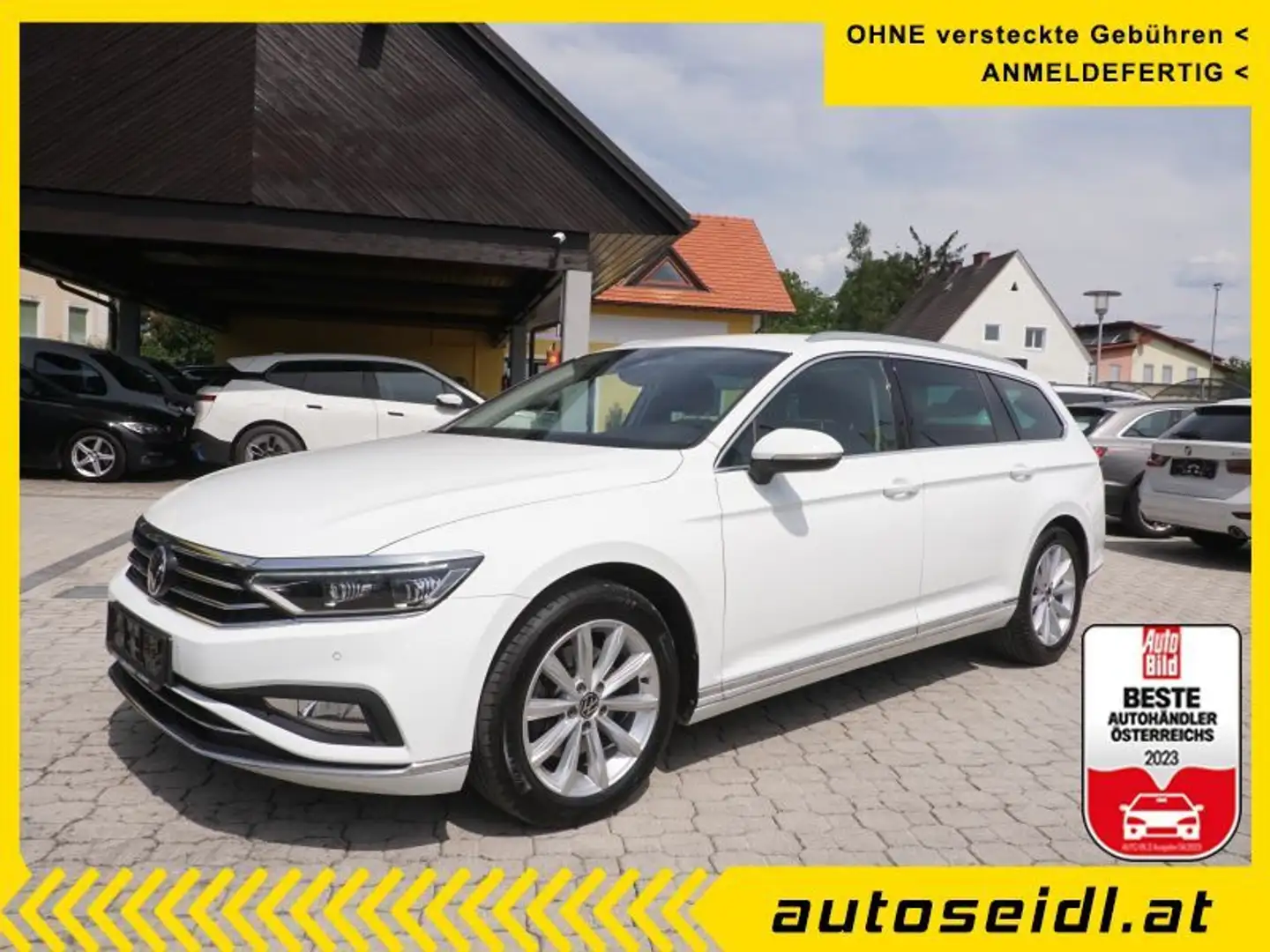 Volkswagen Passat Variant Elegance 2,0 SCR TDI DSG *MATRIX+NAVI+KAMERA* Weiß - 1
