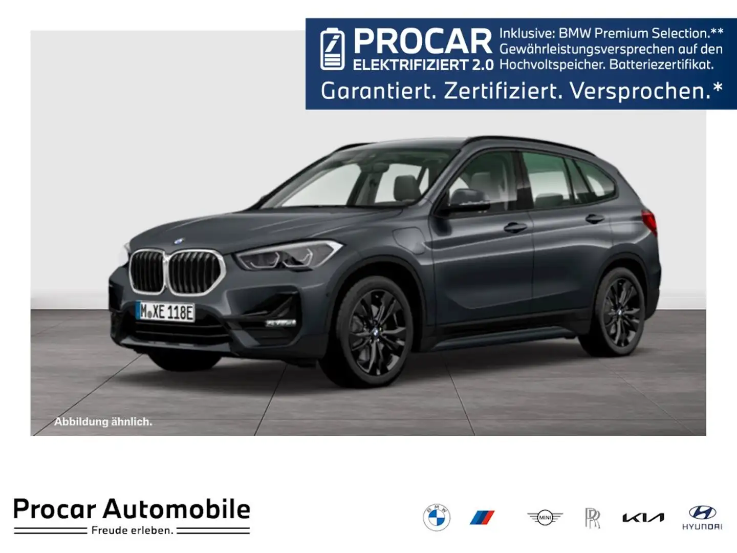 BMW X1 xDrive25e Sport Line RFK DA PA LED DAB / 0,5% DW Grau - 1