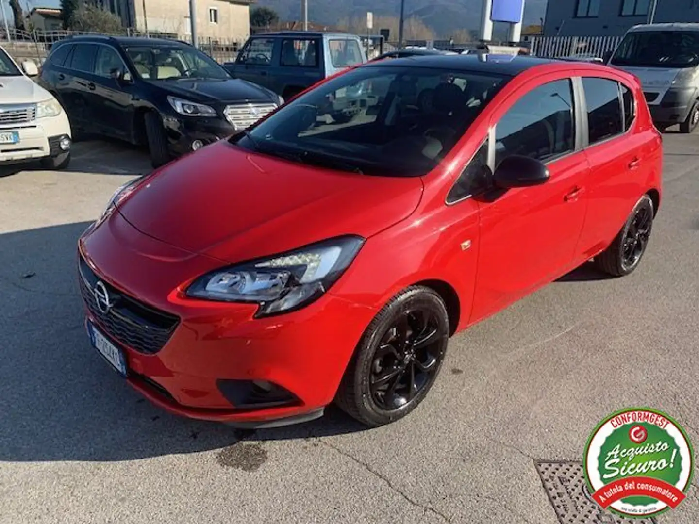 Opel Corsa 1.4 90CV GPL Tech 5 porte b-Color Rouge - 1