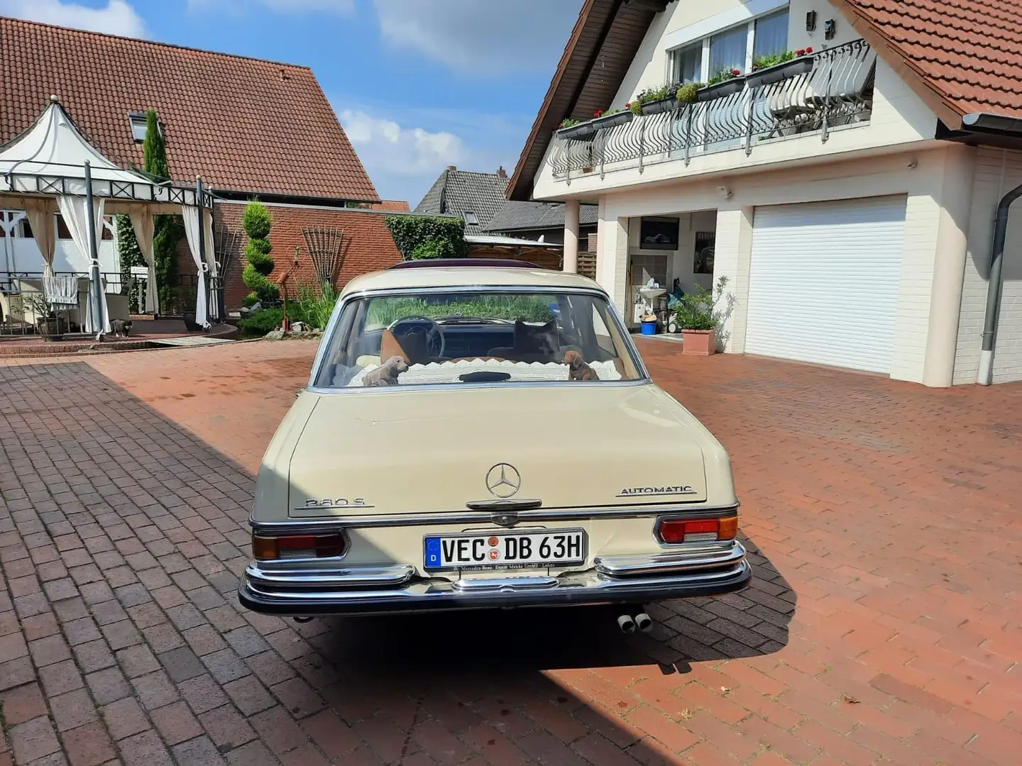 Oldtimer Mercedes Benz Beige - 2