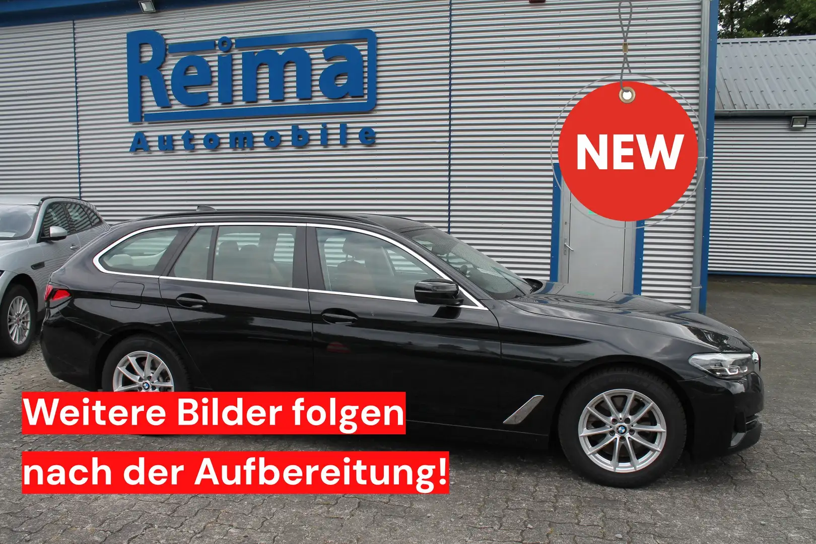 BMW 520 520 i Touring Automatik, Leder, Navi, LED, DAB Zwart - 1