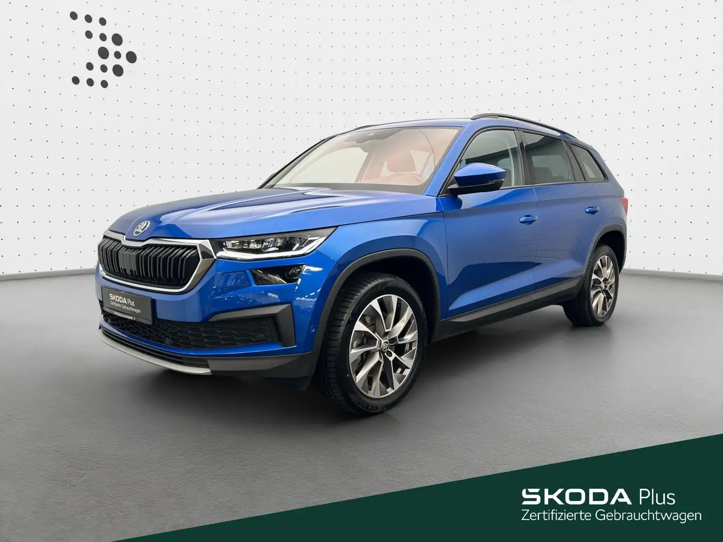Skoda Kodiaq Ambition 2.0 TDI 4x4*NAVI*AHK*KAM*STDHZG* Blauw - 1