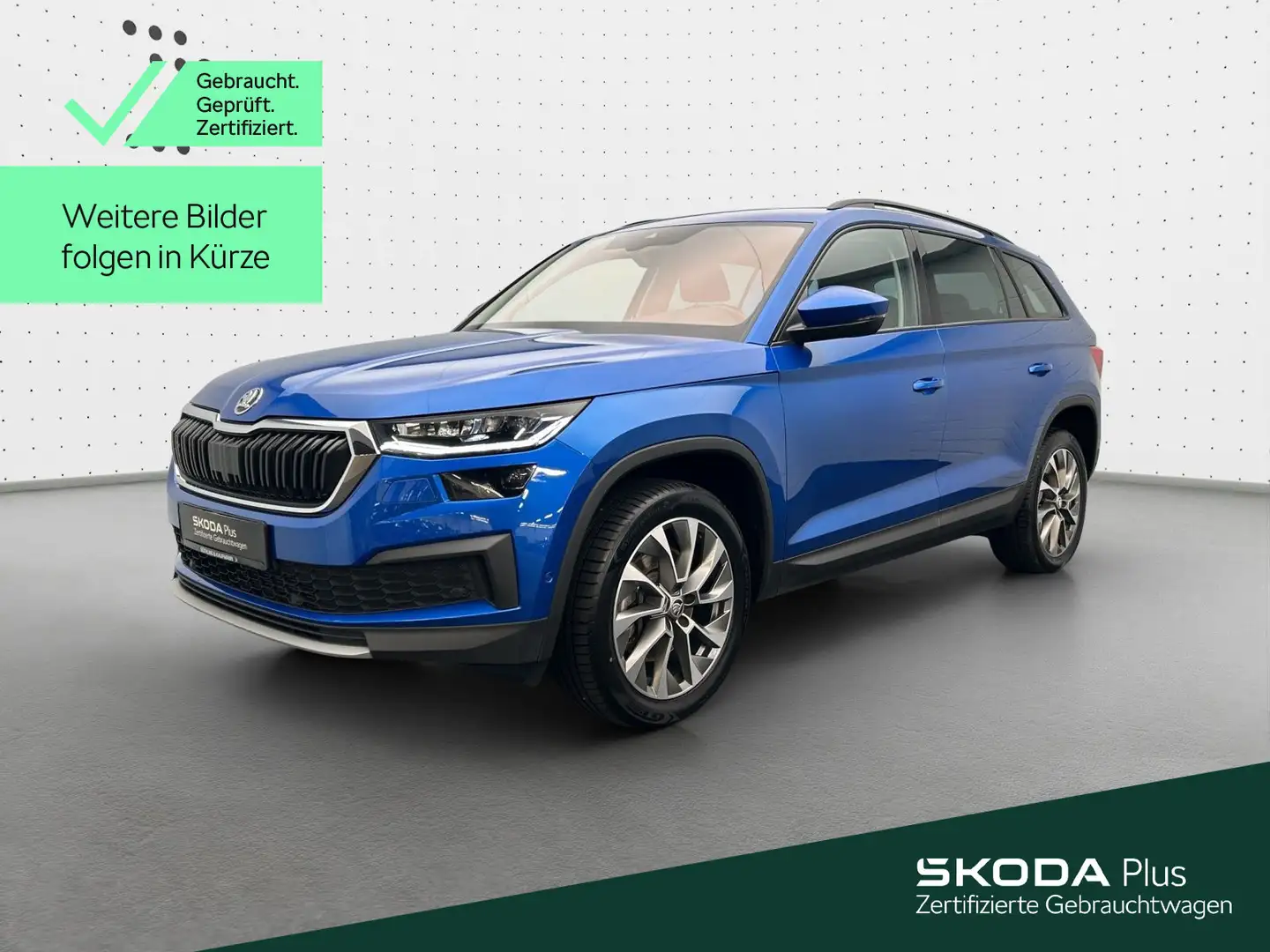 Skoda Kodiaq Ambition 2.0 TDI 4x4*NAVI*AHK*KAM*STDHZG* Blau - 1