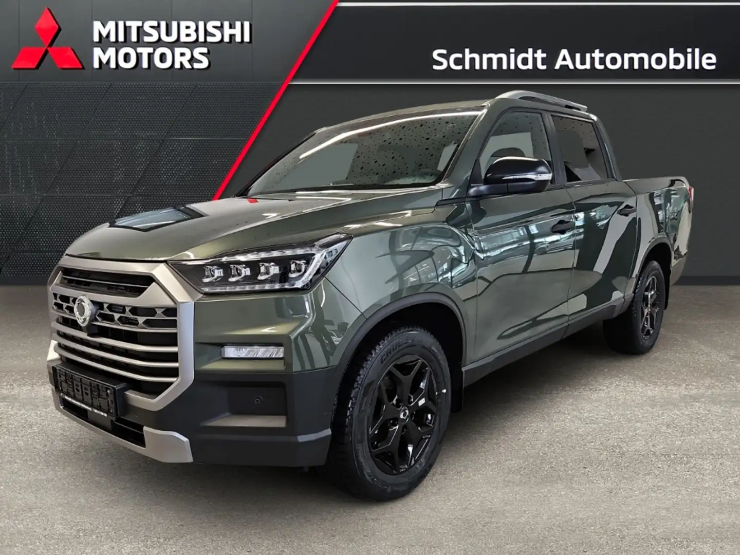 SsangYong Musso Grand 2.2 D Blackline LED Navi Tempomat Verde - 1